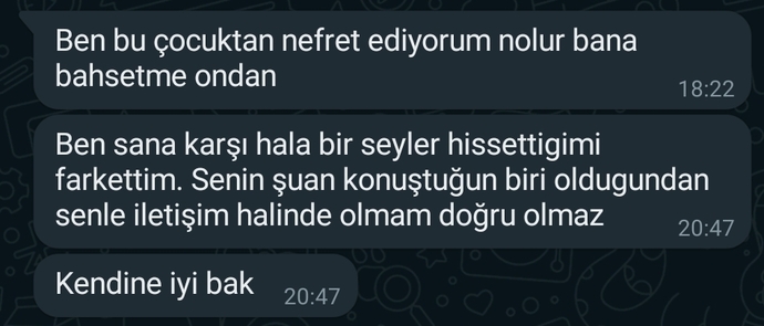 Erkekler sevgiyi hak etmiyor mu?