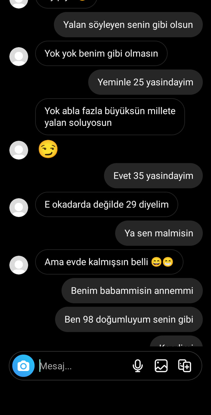 Benden ne istiyor olabilir?