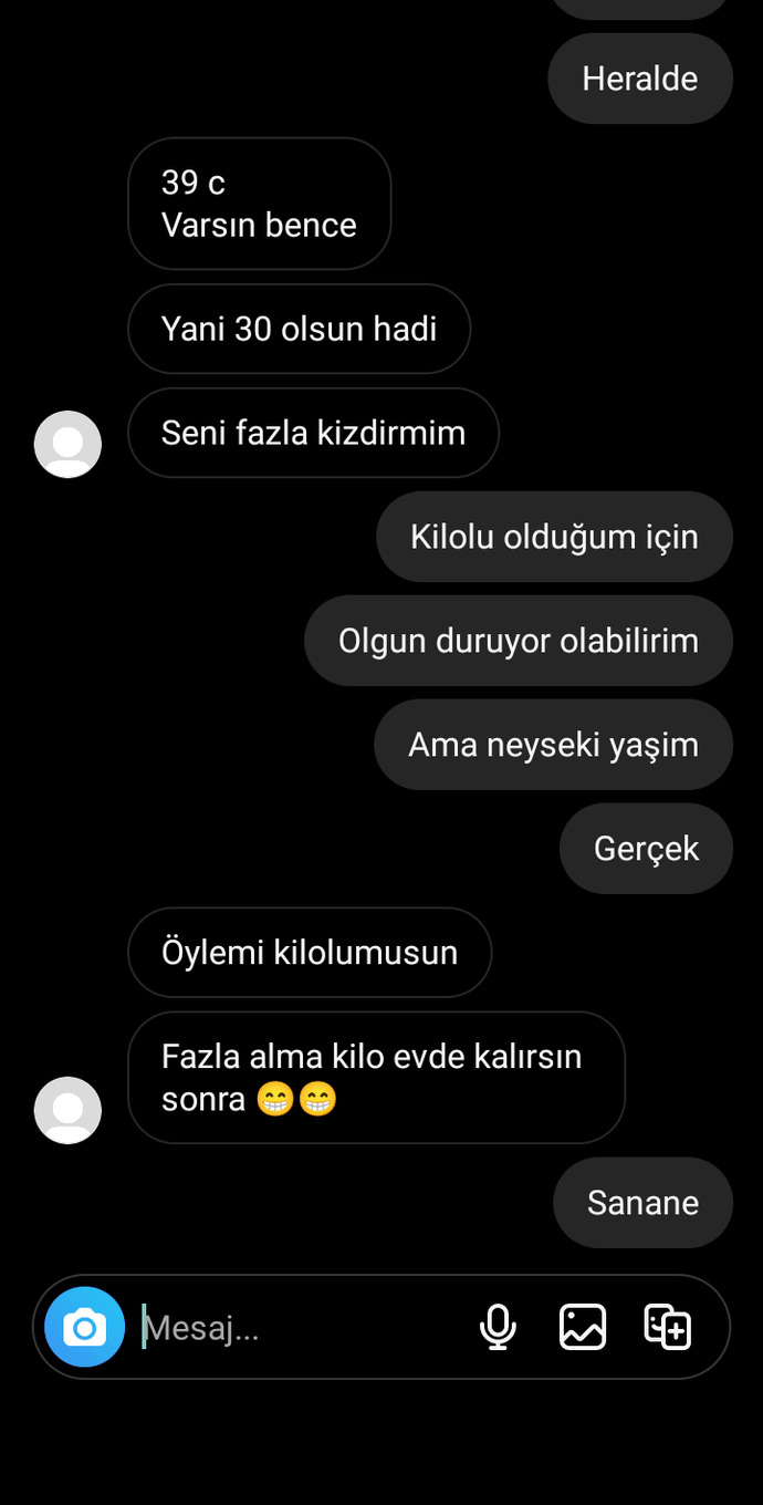 Benden ne istiyor olabilir?