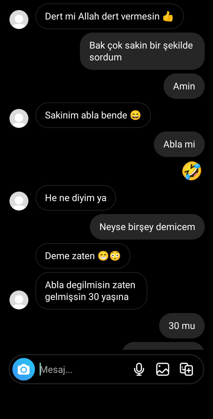 Benden ne istiyor olabilir?
