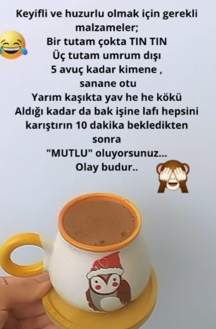 Keyifli ve huzurlu olmak için neler gerekir?