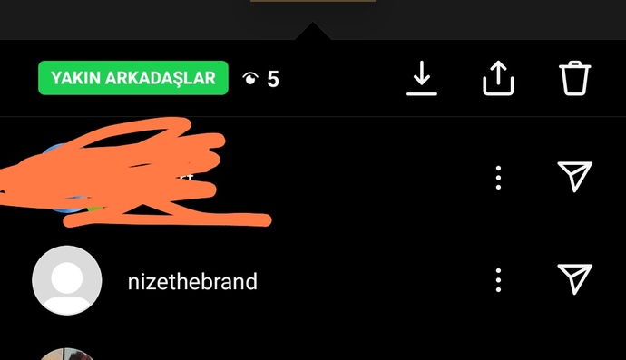 Hikayemde takip etmediğim biri hikayeme bakmış bu nasıl oluyor?