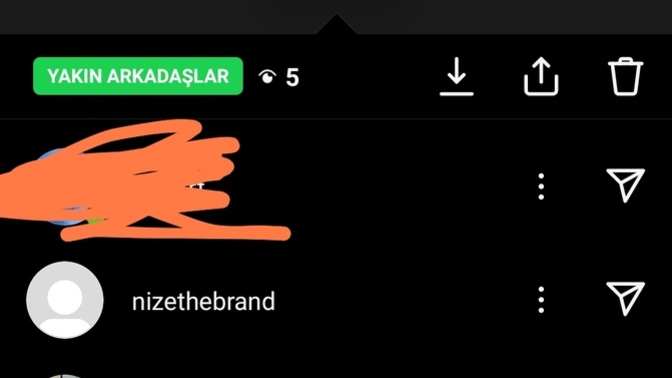Hikayemde takip etmediğim biri hikayeme bakmış bu nasıl oluyor?