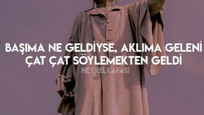 Aklınıza geleni söyler misiniz?