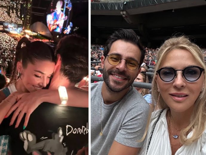 Hakan Sabancı geçen ay sevgilisi Hande Erçel ile gittiği Coldplay konserine bu kez annesi Arzu Sabancı ile gitti. Handeyi kıskanmış mı sizce?