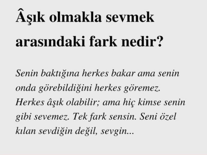 Birisini sevmek ve aşık olmak aynı şey midir? Aradaki fark nedir?