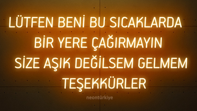 Bu sıcakta arkadaşınız dışarı çağırsa gider misiniz?
