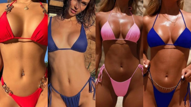 Hangi bikini daha güzel duruyor?