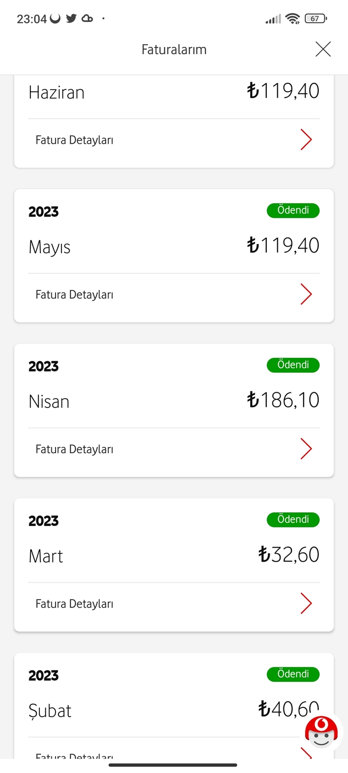 Aylık telefon faturanız kaç ₺?