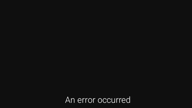 Youtube arama sonucu neden çalışmıyor? "An error occurred" hatasını neden verir?
