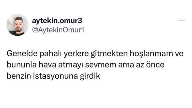Gittiğin mekanlarla hava atar mısın?