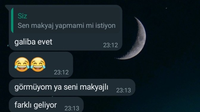Sevgilim makyaj yapmami istedi, sizce beni beğenmiyor mu?