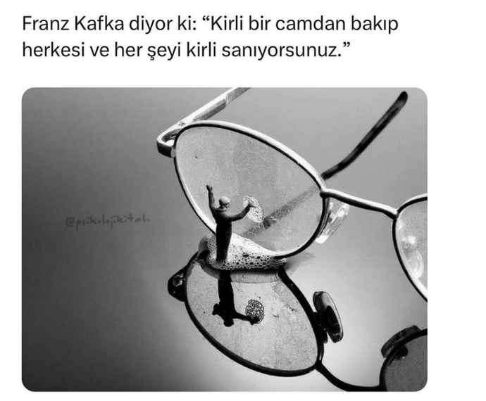 Camlar kirli kalsın artık umrumda değil!