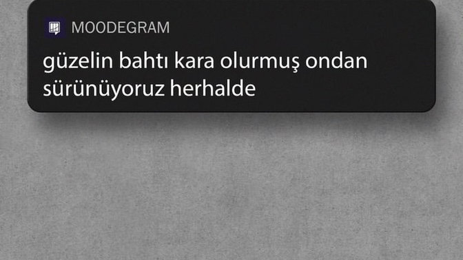 Güzel olduğunuz için mi sürünüyorsunuz?