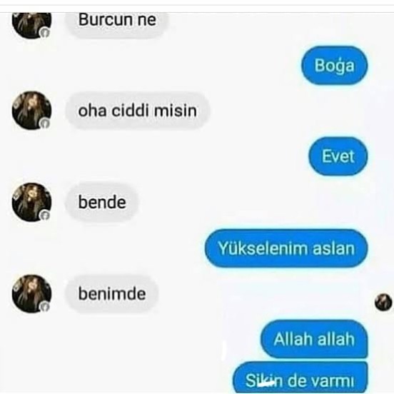 Tanışırken burç soran insan itici midir?