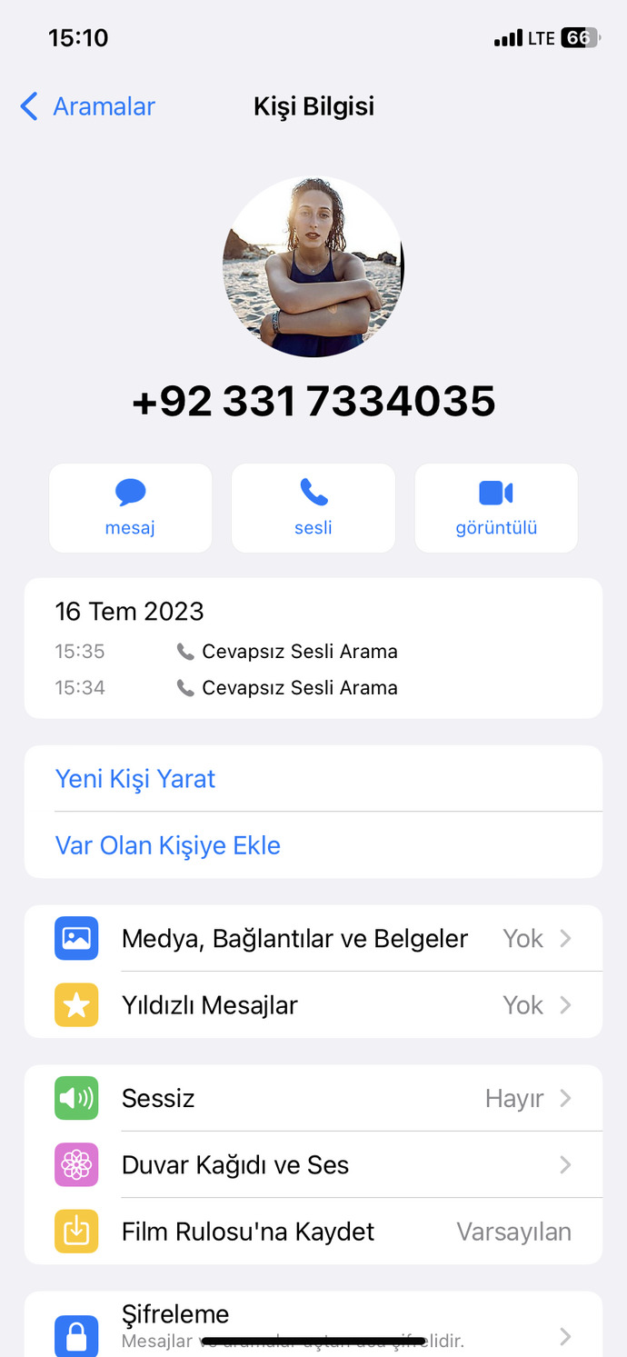 Yabancı numaralar arayınca açıyor musunuz?