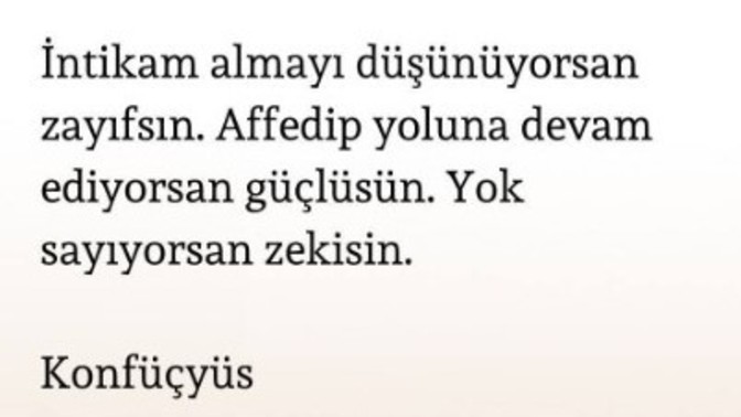 Siz intikam alır mısınız affeder misiniz yoksa yok mu sayarsınız?