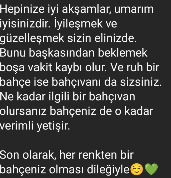 Nasılsınız? İyi misiniz? Gününüz nasıl geçti ?