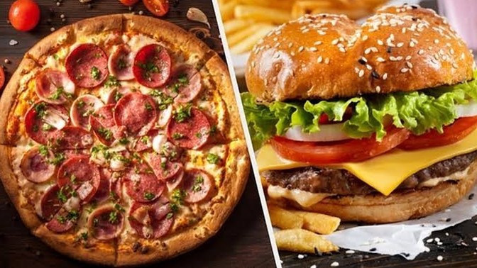 Burger mi pizza mı?