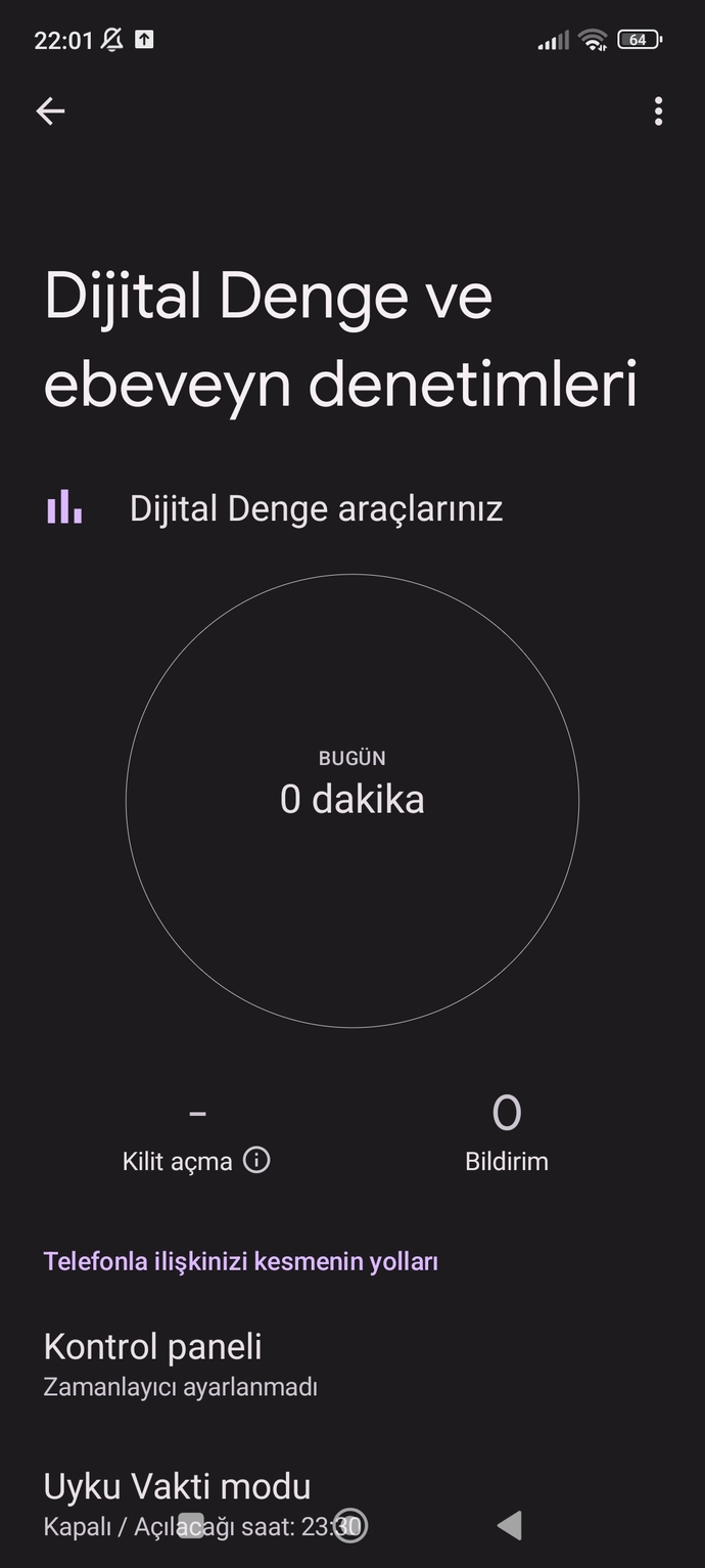 Telefonum arattığım siteleri açmıyor?