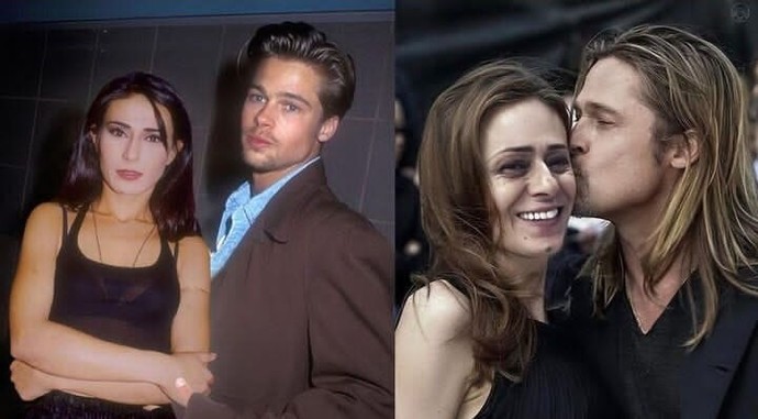 Eskiden Brad Pitt ve yıldız Tilbe ilişki yaşamış haberiniz var mı?
