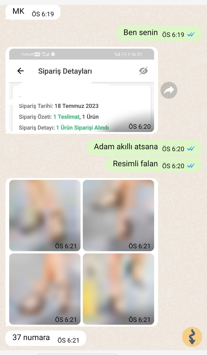 Bu wp konuşması hakkında ne düşünürsünüz? Konu küsmüş olduktan sonra barışma şartının görüldüğü fiyatta olan bir ayakkaıdan cıkti?