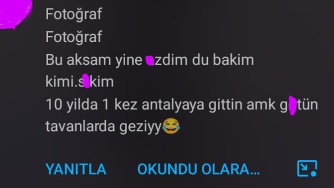 Arkadaşlar, sizce de arkadaşımın Doğum günümde böyle mesaj atması iğrenç, ayıp değil mi?