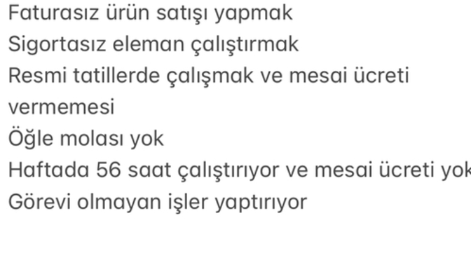 Resimde ki hukuksuzlukları yapan bir şirketi şikayet etsem ne olur?