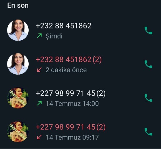 Beni böyle bir numaralar arıyor WhatsApptan, nedir bu?