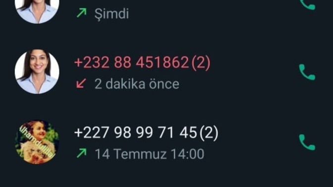 Beni böyle bir numaralar arıyor WhatsApp'tan, nedir bu?