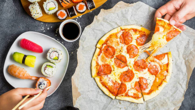 Suşi mi pizza mı, hangisini tercih edersiniz?