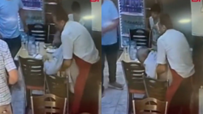 Elazığ'da esnaf, soluk borusu tıkanan müşterisini Heimlich manevrasıyla kurtarmış. Siz yapabilir miydiniz?