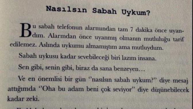 Sevip asla kavuşamadığın birine kitap yazsaydın son cümlesi ne olurdu?