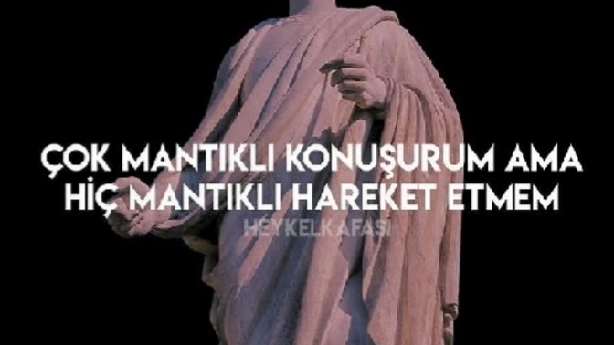 Mantıklı konuşup mantıklı hareket edebilir misin?