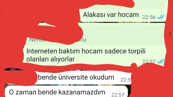 Kızlar güzel sanatlar ünüversitesine sadece torpilli olanları bi alıyorlar yoksa ?