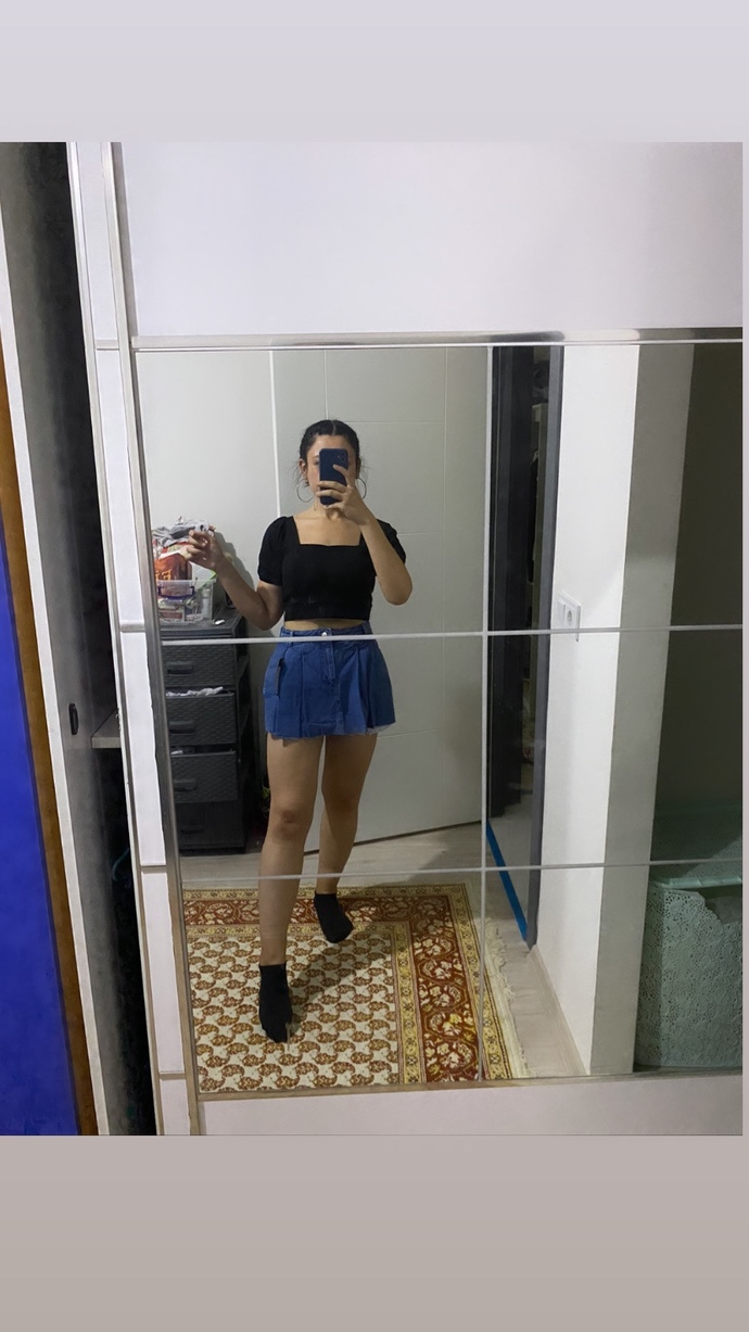 Trendyomillanın meşhur şort eteği bana güzel olmuş mu?