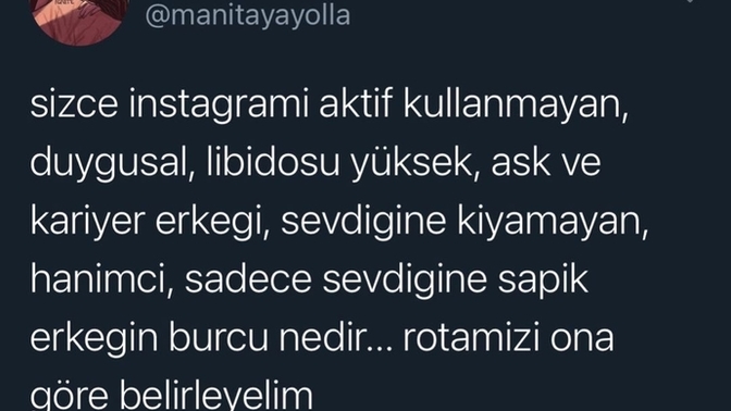 Sizce bu hangi burç?