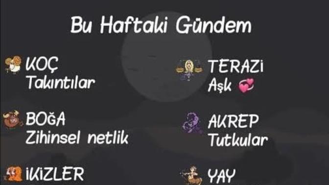 Burcunuzun gündemi nedir?