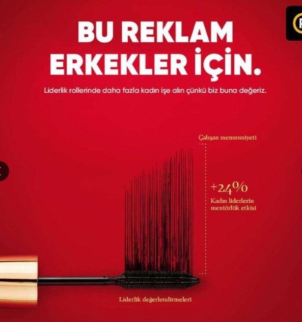 #LOréalParis de geride durmak yok, kızlar bir adım öne diyor! Kadın yöneticilerin %24 daha başarılı olduğunu biliyor muydunuz?