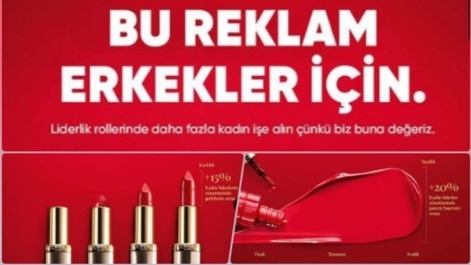#L'OréalParis de geride durmak yok, kızlar bir adım öne diyor! Kadın yöneticilerin %24 daha başarılı olduğunu biliyor muydunuz?