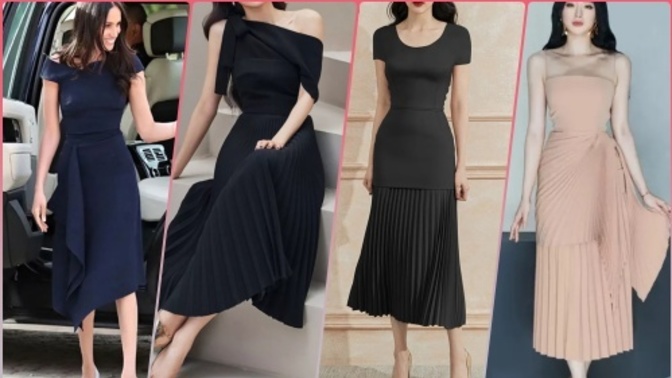 Kararsız kaldım, sizce hangi elbise daha güzel?