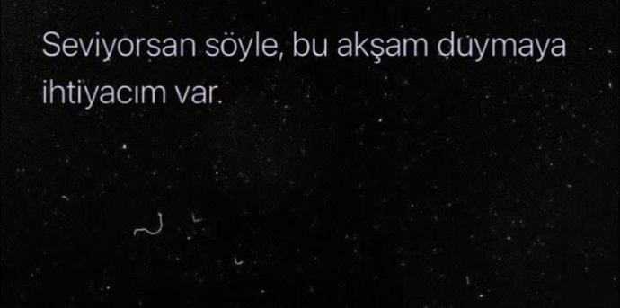 Bence söylemesin sürünsün biraz 🫤