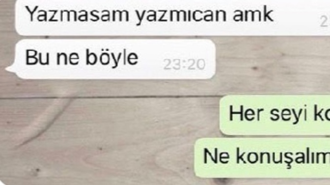 Flörtünüzle sürekli konuşmak ister misiniz?