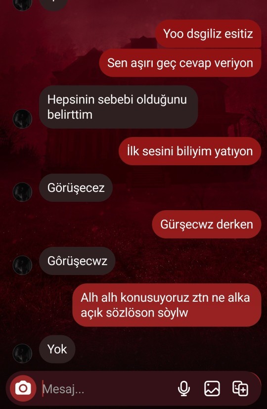 Secgilim gürüşücez dedj anlamadim?