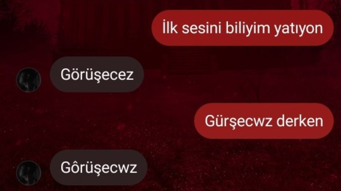 Secgilim gürüşücez dedj anlamadim?