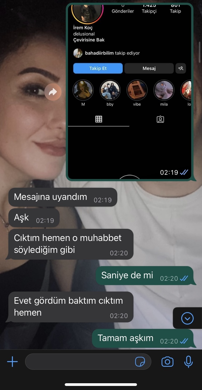 Erkek arkadaşımla 1 ay oldu ama kız takip ediyor. İstediklerimi yapmıyor, ne yapayım?