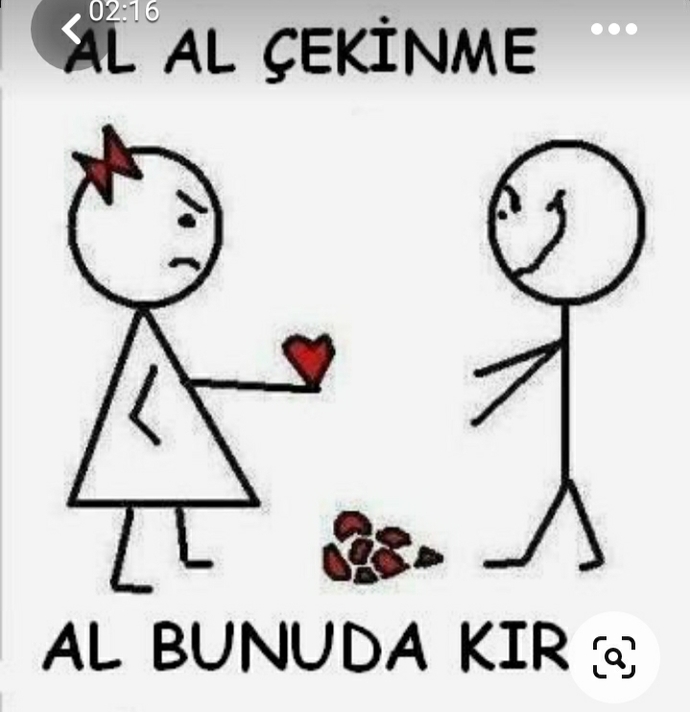 Eskisi gibi sevmiyor oluşunu düşünmene sebep ne olurdu?