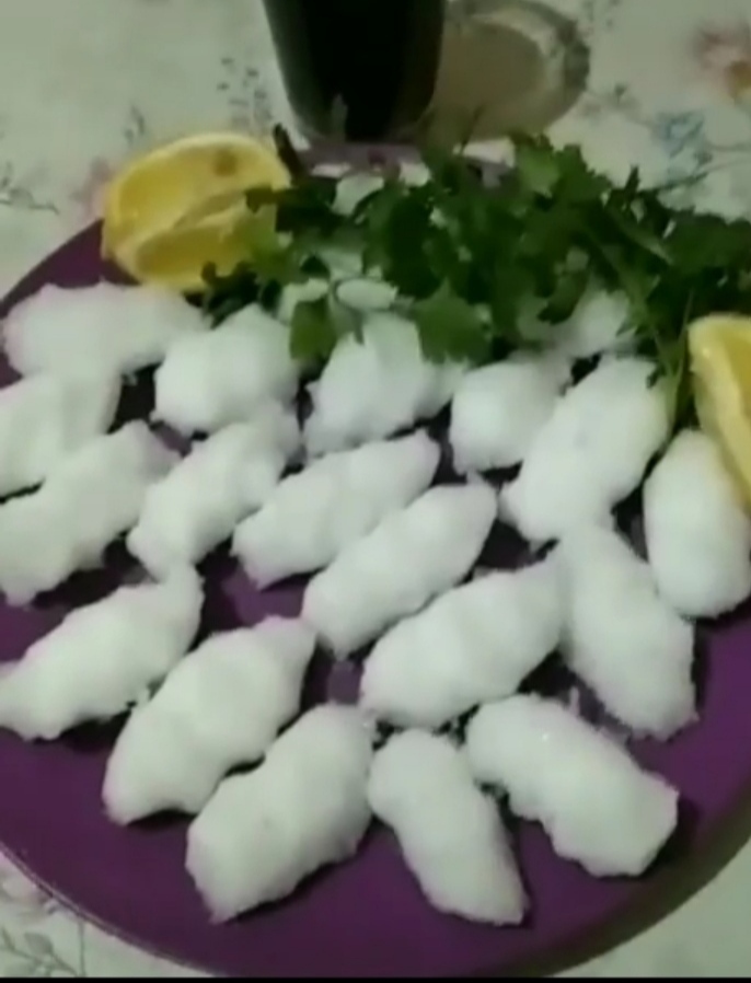 Kardan çiğ köfte yaptım nasıl olmuş 😂?