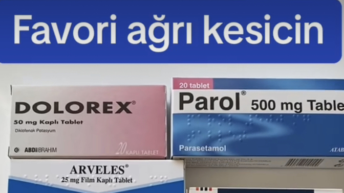Favori ağrı kesicin var mı?