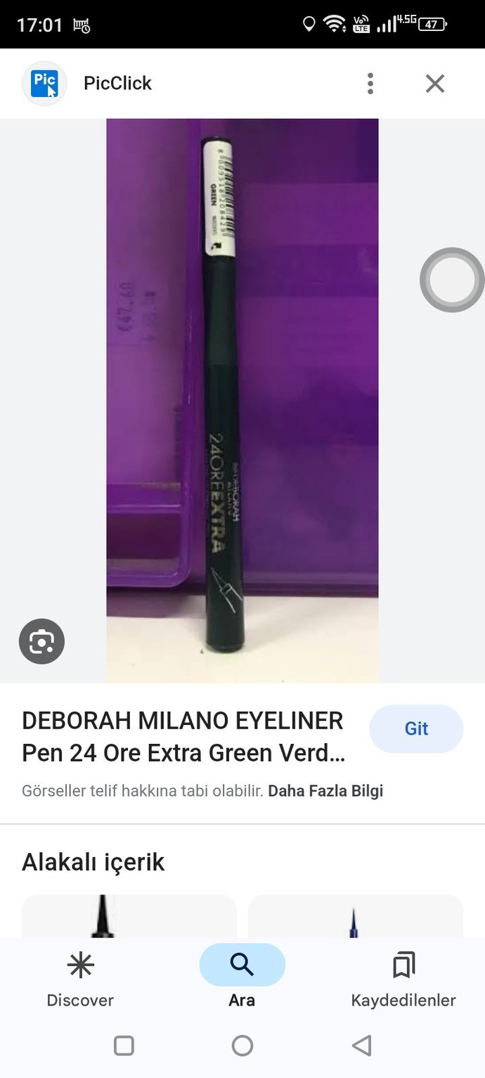 Deborah milano 24 ore extra slim felt tip eyeliner nasıl?